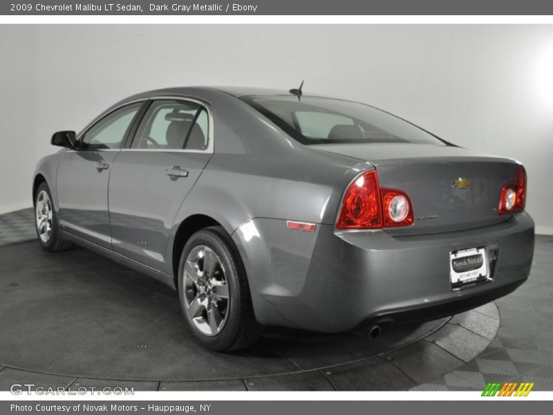 Dark Gray Metallic / Ebony 2009 Chevrolet Malibu LT Sedan