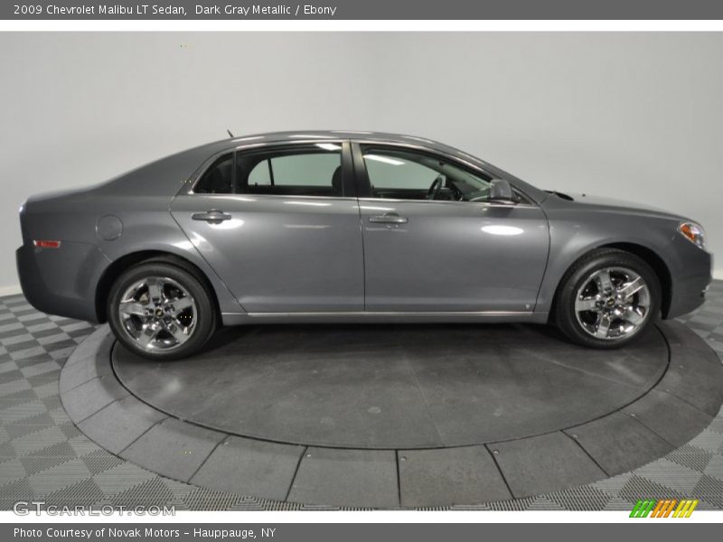 Dark Gray Metallic / Ebony 2009 Chevrolet Malibu LT Sedan