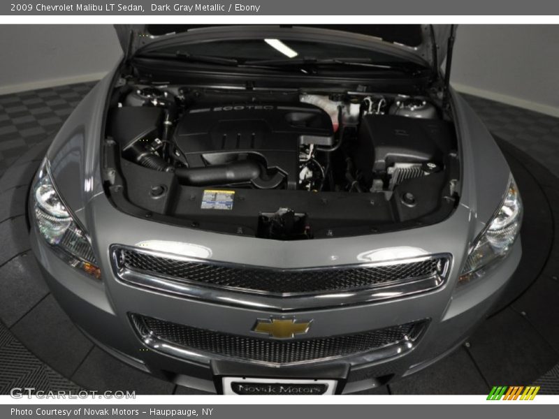 Dark Gray Metallic / Ebony 2009 Chevrolet Malibu LT Sedan