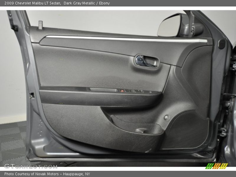 Dark Gray Metallic / Ebony 2009 Chevrolet Malibu LT Sedan