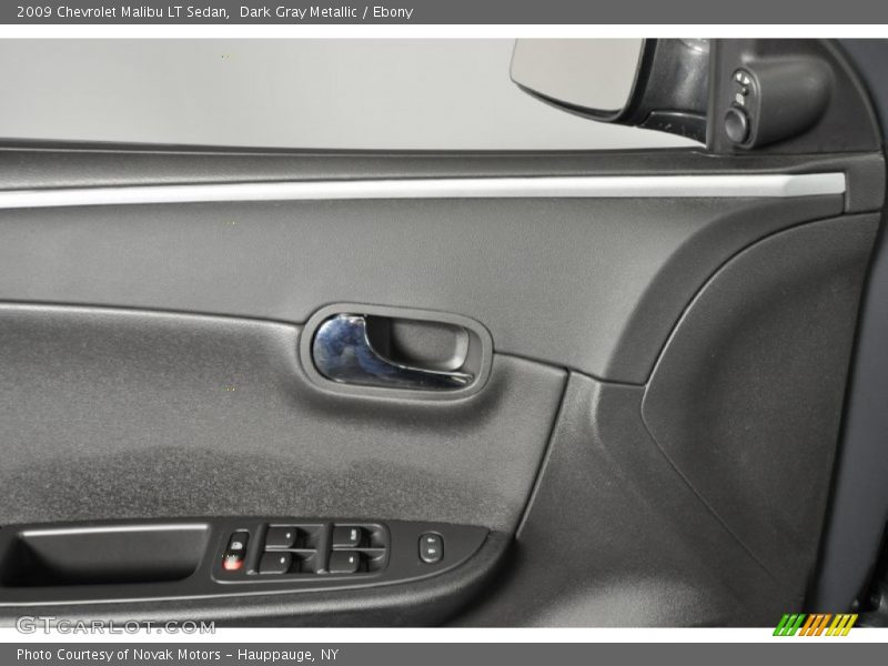 Dark Gray Metallic / Ebony 2009 Chevrolet Malibu LT Sedan