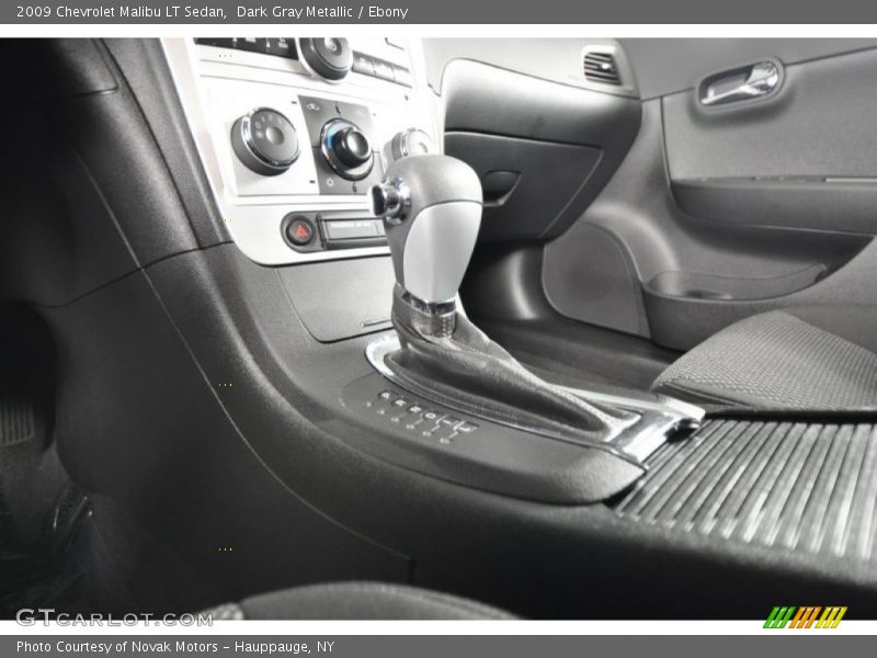 Dark Gray Metallic / Ebony 2009 Chevrolet Malibu LT Sedan