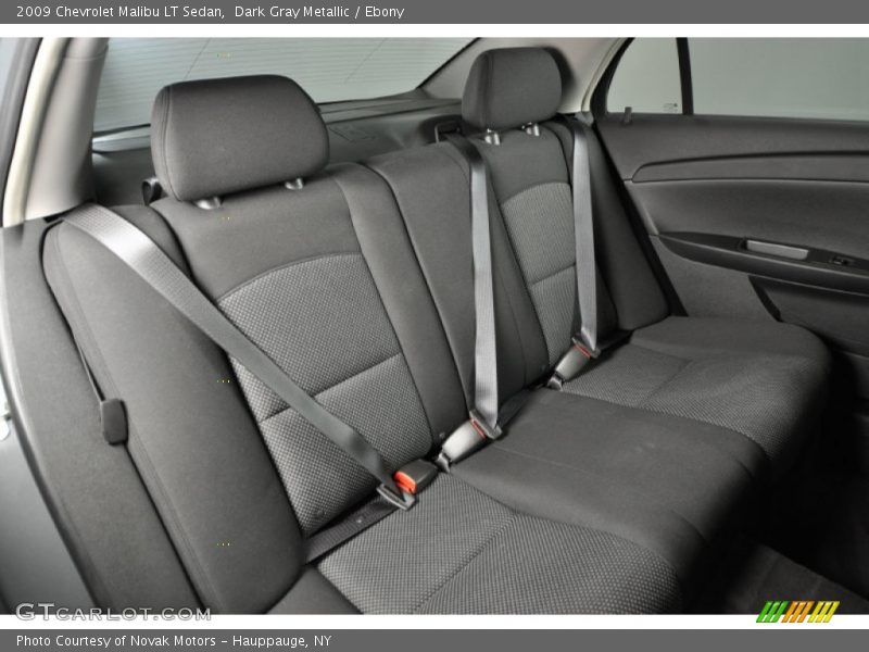 Dark Gray Metallic / Ebony 2009 Chevrolet Malibu LT Sedan
