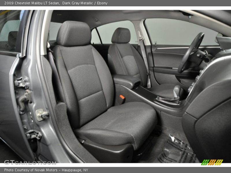 Dark Gray Metallic / Ebony 2009 Chevrolet Malibu LT Sedan