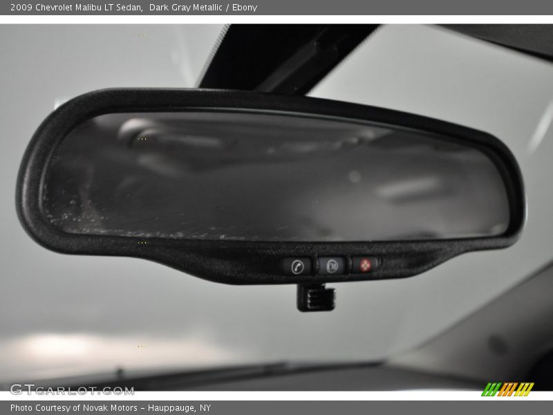 Dark Gray Metallic / Ebony 2009 Chevrolet Malibu LT Sedan