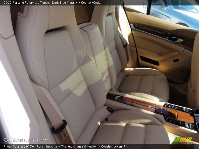 Dark Blue Metallic / Cognac/Cedar 2012 Porsche Panamera Turbo