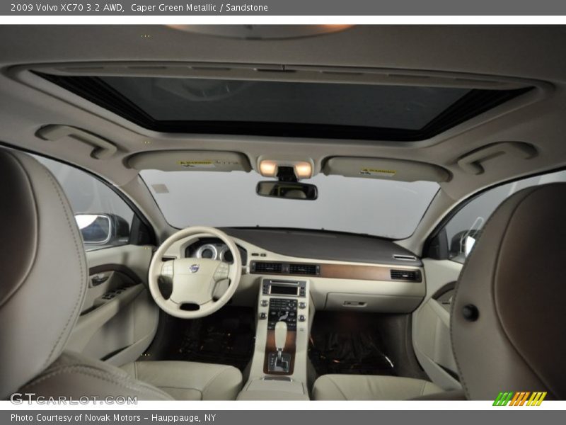 Caper Green Metallic / Sandstone 2009 Volvo XC70 3.2 AWD