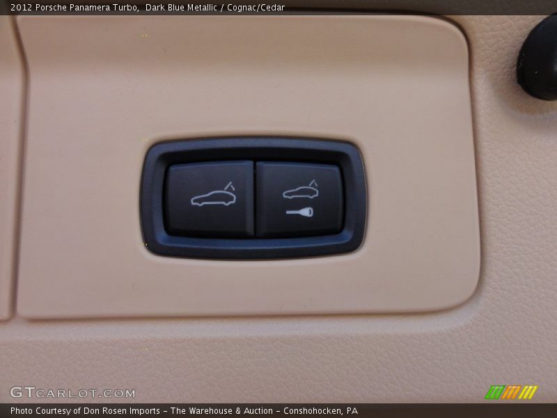 Dark Blue Metallic / Cognac/Cedar 2012 Porsche Panamera Turbo