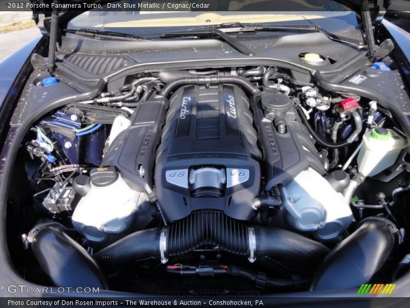  2012 Panamera Turbo Engine - 4.8 Liter DFI Twin-Turbocharged DOHC 32-Valve VarioCam Plus V8