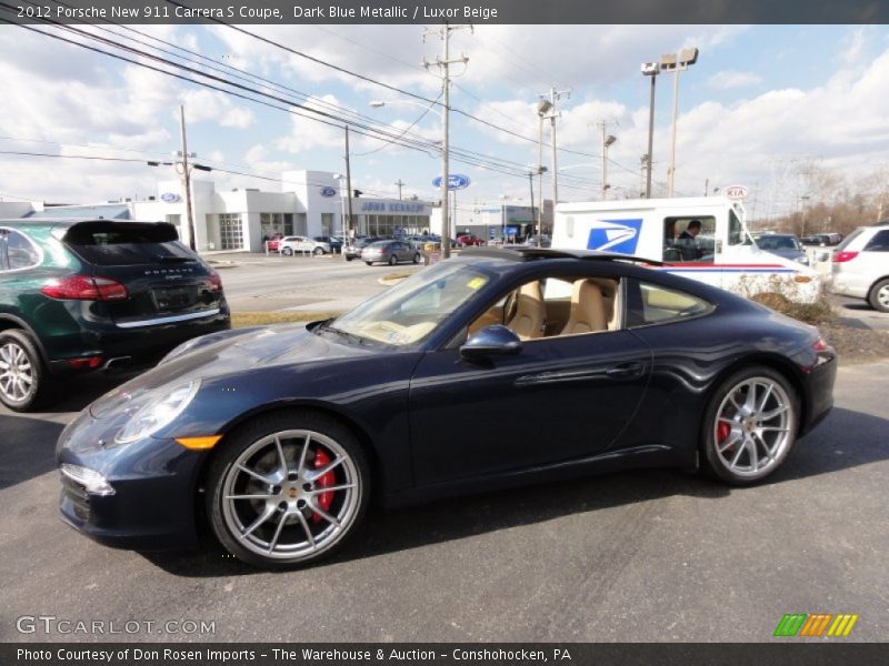  2012 New 911 Carrera S Coupe Dark Blue Metallic