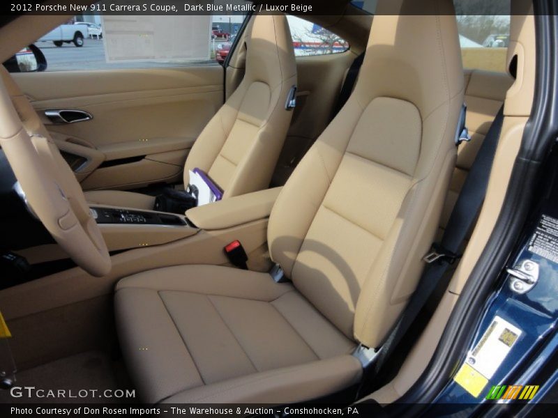 Front Seat of 2012 New 911 Carrera S Coupe