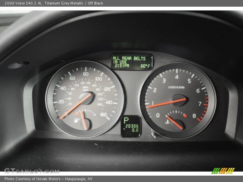  2009 S40 2.4i 2.4i Gauges