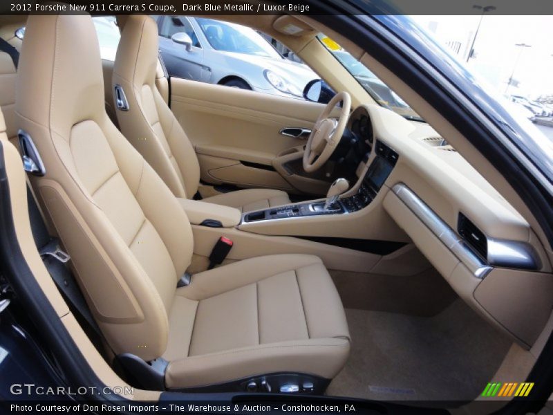  2012 New 911 Carrera S Coupe Luxor Beige Interior