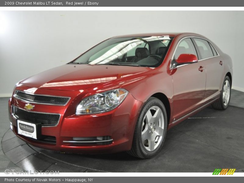 Red Jewel / Ebony 2009 Chevrolet Malibu LT Sedan