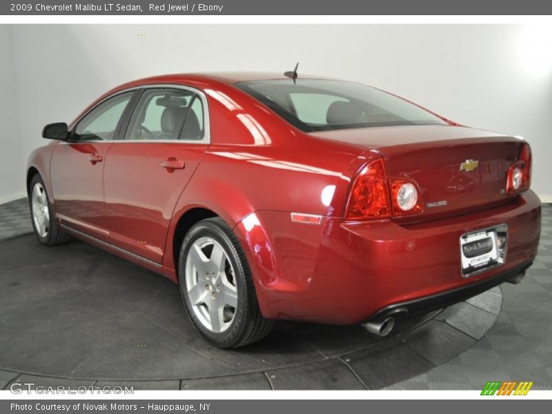 Red Jewel / Ebony 2009 Chevrolet Malibu LT Sedan