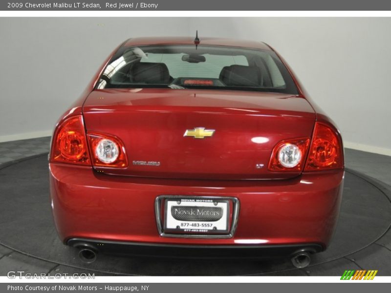 Red Jewel / Ebony 2009 Chevrolet Malibu LT Sedan