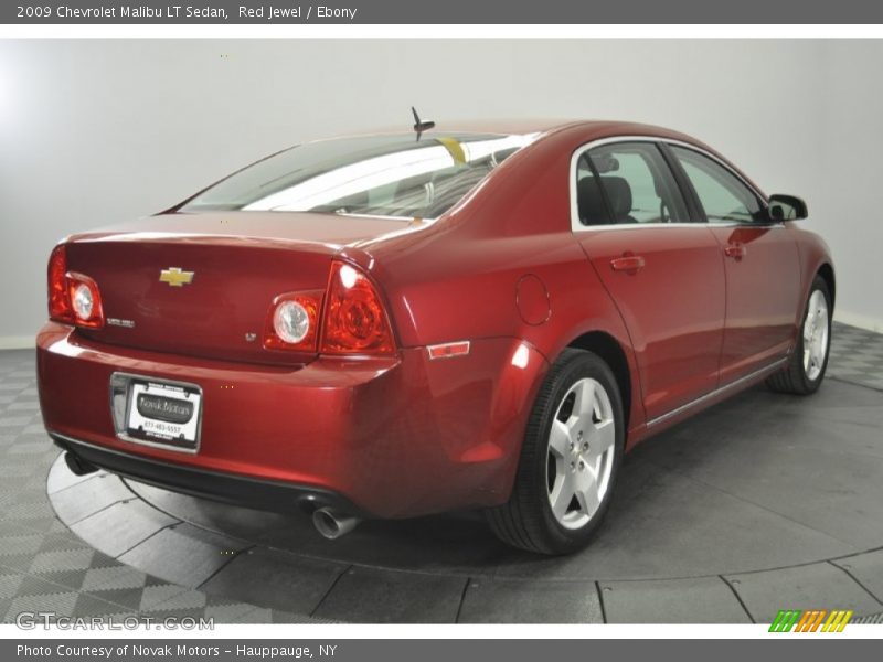 Red Jewel / Ebony 2009 Chevrolet Malibu LT Sedan