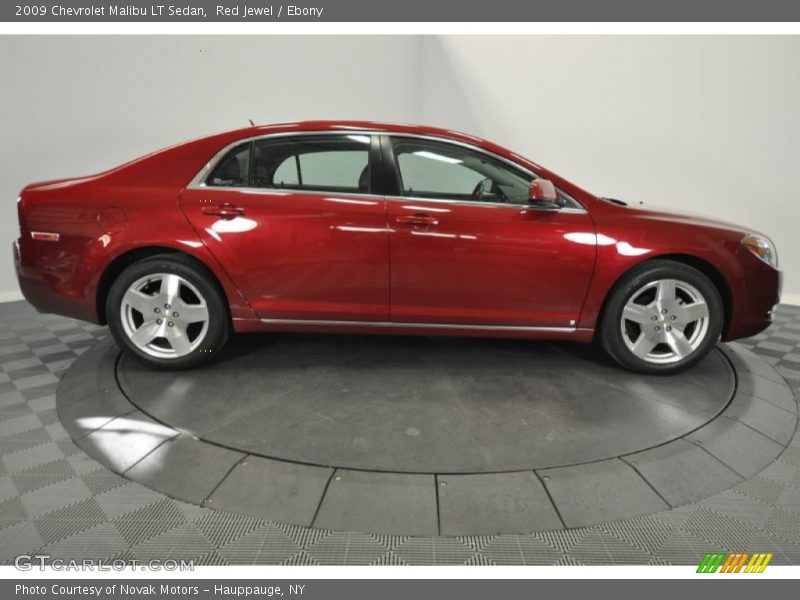 Red Jewel / Ebony 2009 Chevrolet Malibu LT Sedan