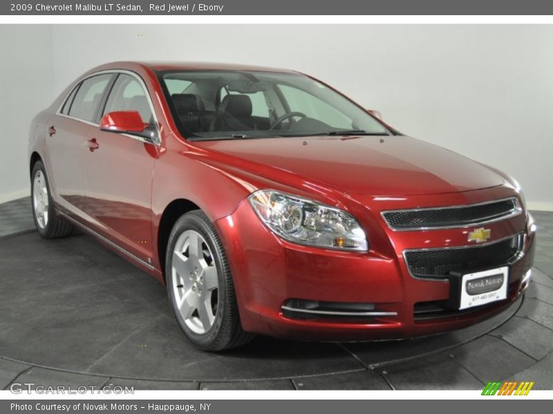 Red Jewel / Ebony 2009 Chevrolet Malibu LT Sedan
