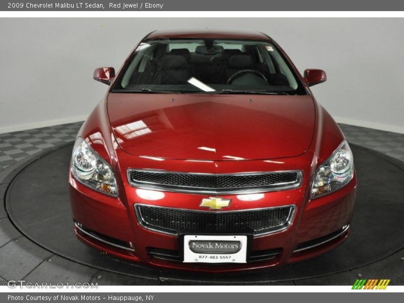 Red Jewel / Ebony 2009 Chevrolet Malibu LT Sedan