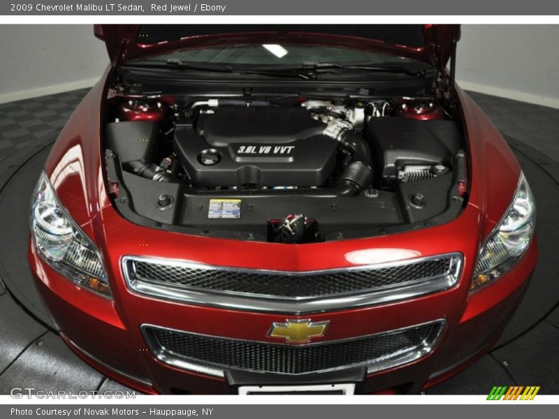 Red Jewel / Ebony 2009 Chevrolet Malibu LT Sedan