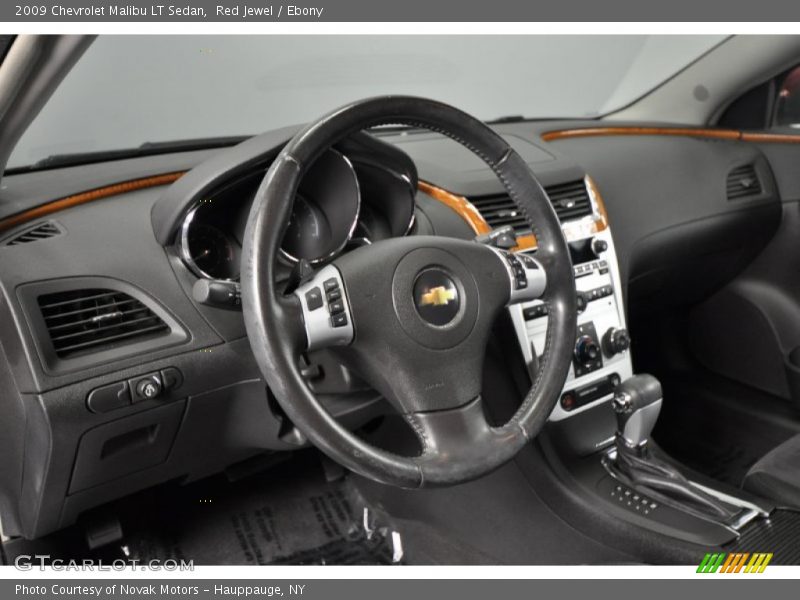 Red Jewel / Ebony 2009 Chevrolet Malibu LT Sedan