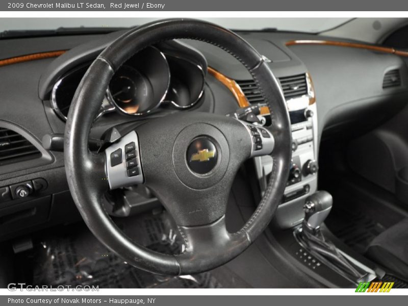 Red Jewel / Ebony 2009 Chevrolet Malibu LT Sedan