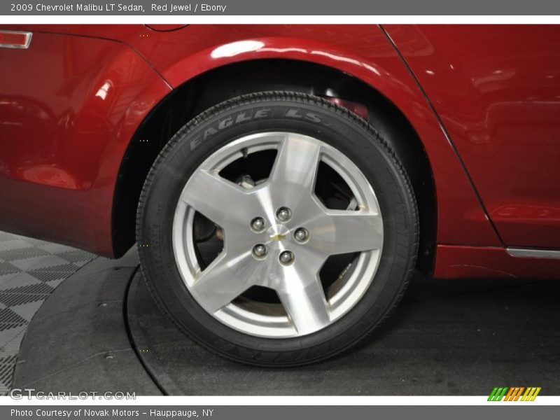 Red Jewel / Ebony 2009 Chevrolet Malibu LT Sedan