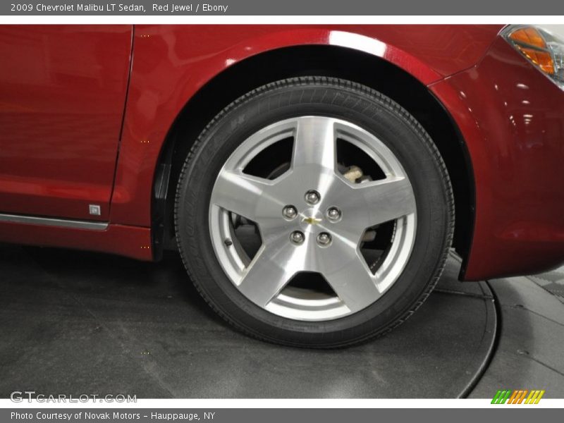 Red Jewel / Ebony 2009 Chevrolet Malibu LT Sedan
