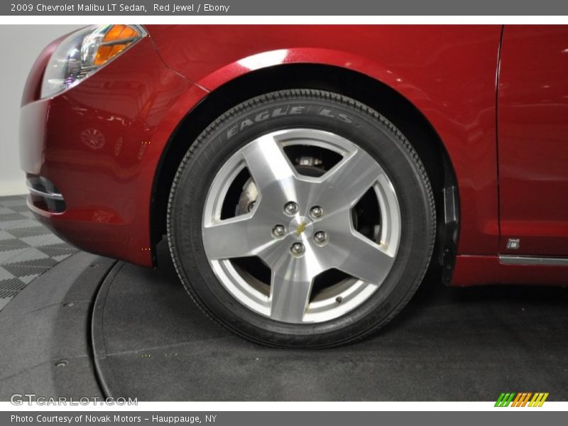 Red Jewel / Ebony 2009 Chevrolet Malibu LT Sedan