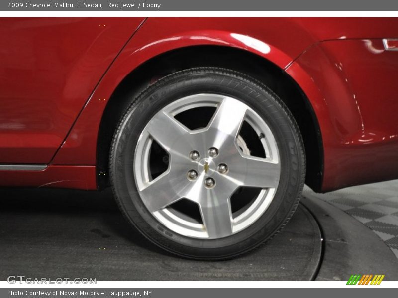 Red Jewel / Ebony 2009 Chevrolet Malibu LT Sedan