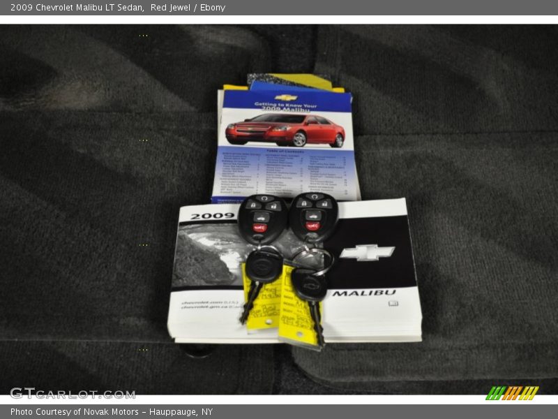Red Jewel / Ebony 2009 Chevrolet Malibu LT Sedan