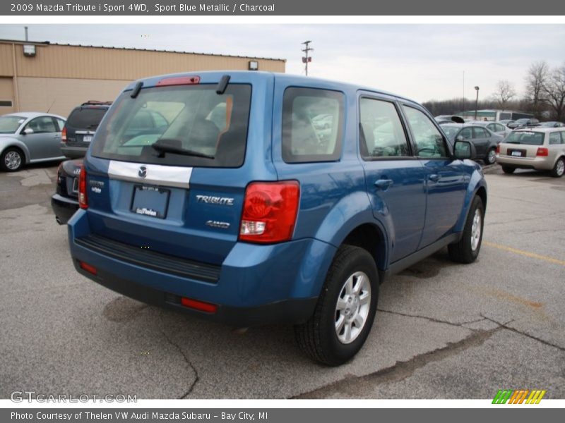 Sport Blue Metallic / Charcoal 2009 Mazda Tribute i Sport 4WD