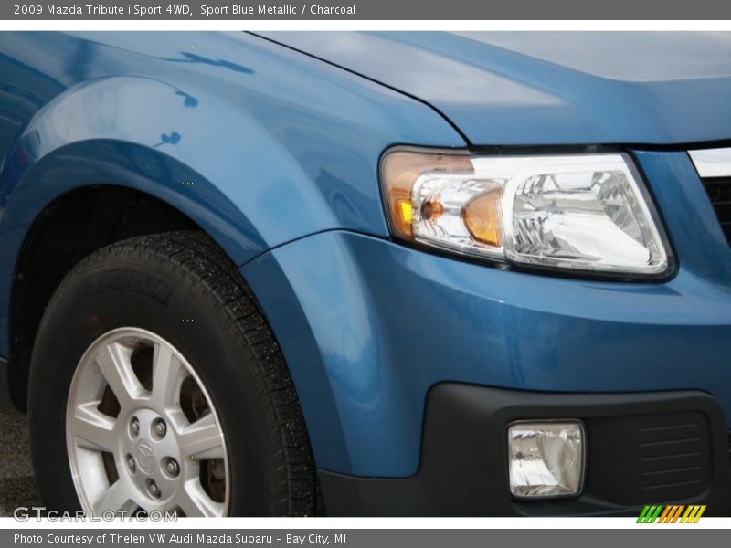 Sport Blue Metallic / Charcoal 2009 Mazda Tribute i Sport 4WD