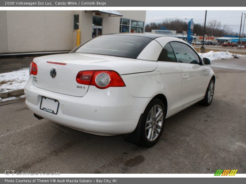 Candy White / Cornsilk Beige 2008 Volkswagen Eos Lux