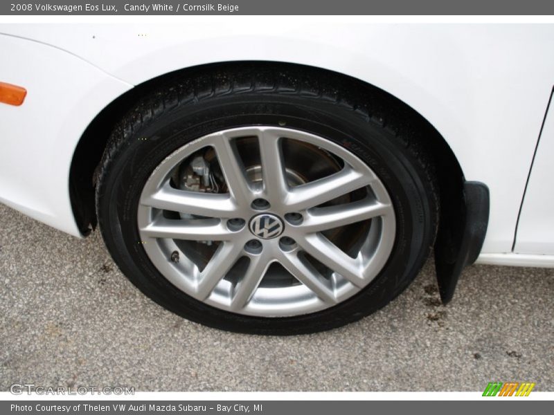 Candy White / Cornsilk Beige 2008 Volkswagen Eos Lux