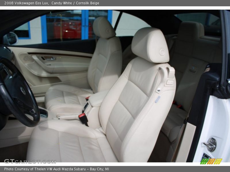 Candy White / Cornsilk Beige 2008 Volkswagen Eos Lux