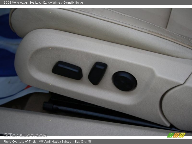 Candy White / Cornsilk Beige 2008 Volkswagen Eos Lux