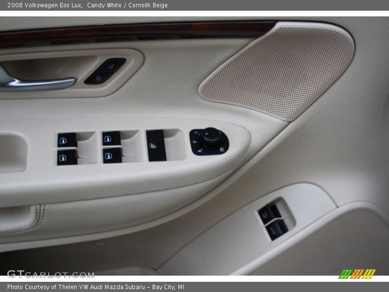 Candy White / Cornsilk Beige 2008 Volkswagen Eos Lux