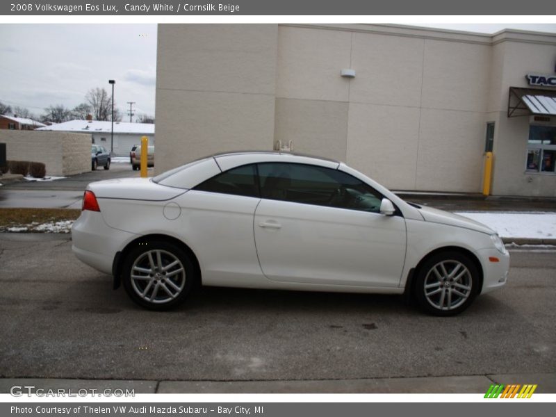 Candy White / Cornsilk Beige 2008 Volkswagen Eos Lux