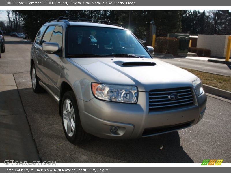 Crystal Gray Metallic / Anthracite Black 2007 Subaru Forester 2.5 XT Limited