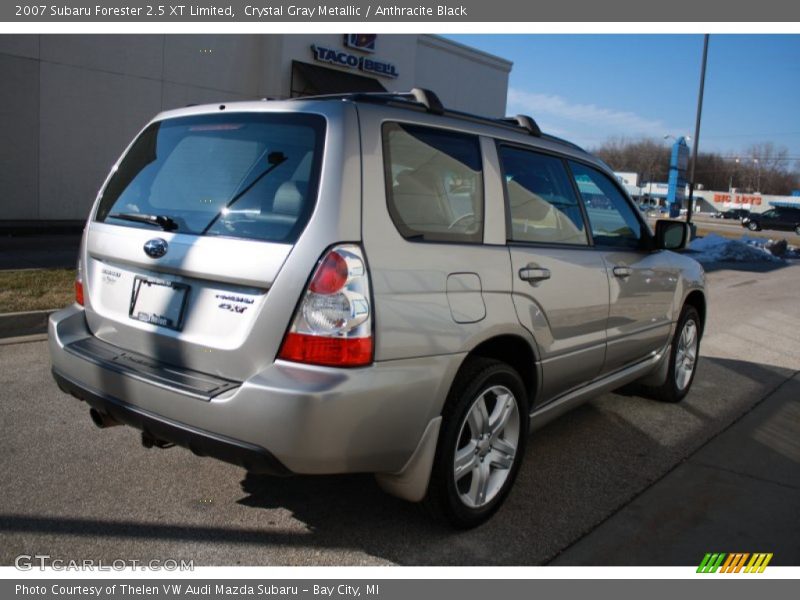 Crystal Gray Metallic / Anthracite Black 2007 Subaru Forester 2.5 XT Limited