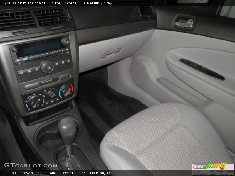 Imperial Blue Metallic / Gray 2008 Chevrolet Cobalt LT Coupe