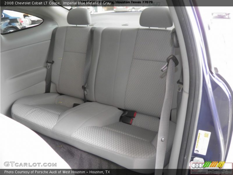 Imperial Blue Metallic / Gray 2008 Chevrolet Cobalt LT Coupe