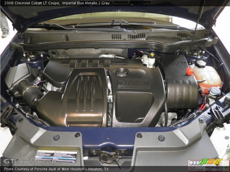 Imperial Blue Metallic / Gray 2008 Chevrolet Cobalt LT Coupe
