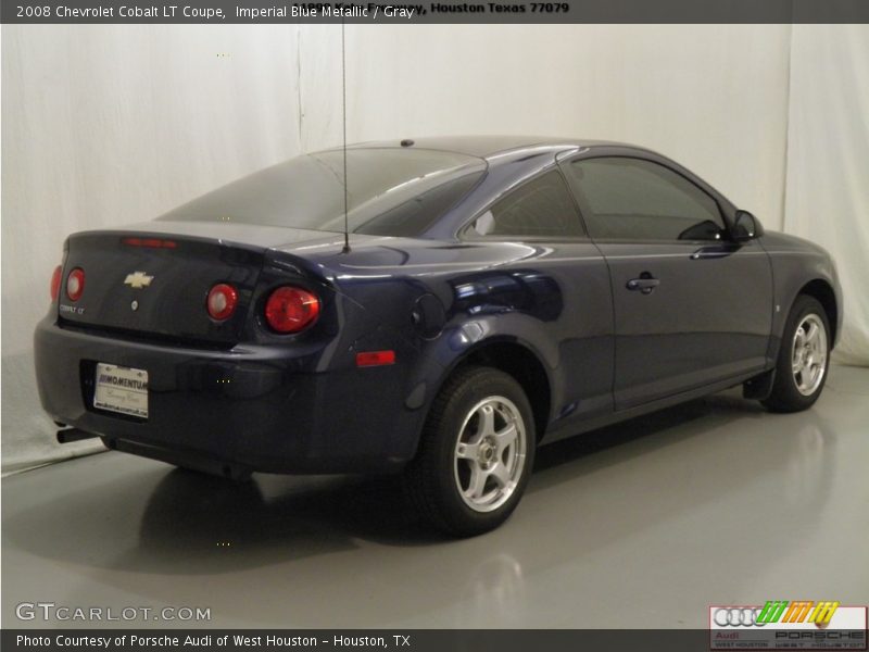 Imperial Blue Metallic / Gray 2008 Chevrolet Cobalt LT Coupe