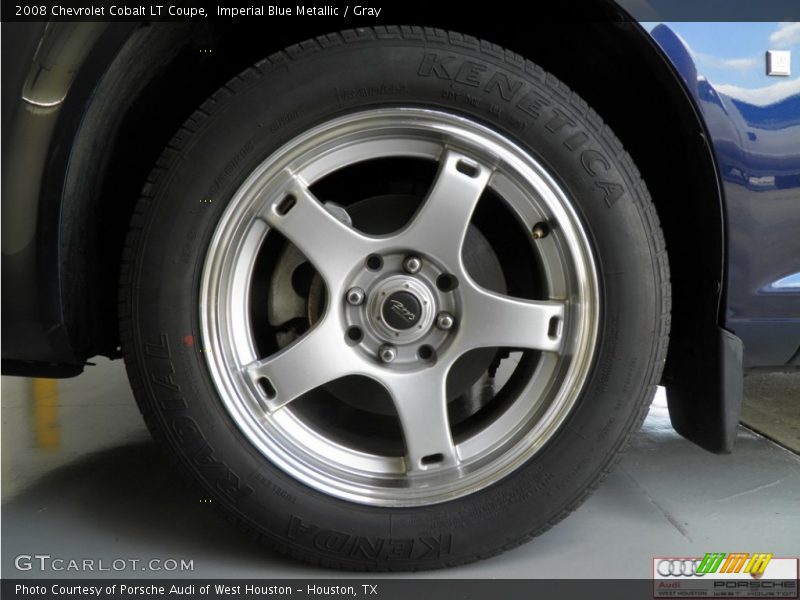 Imperial Blue Metallic / Gray 2008 Chevrolet Cobalt LT Coupe