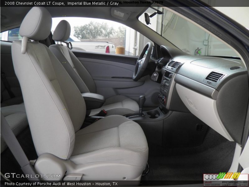 Imperial Blue Metallic / Gray 2008 Chevrolet Cobalt LT Coupe