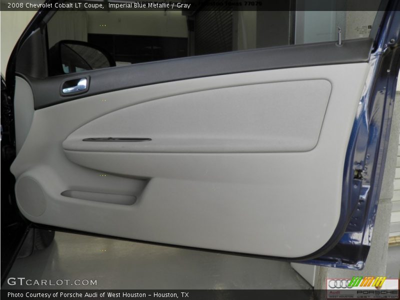 Imperial Blue Metallic / Gray 2008 Chevrolet Cobalt LT Coupe