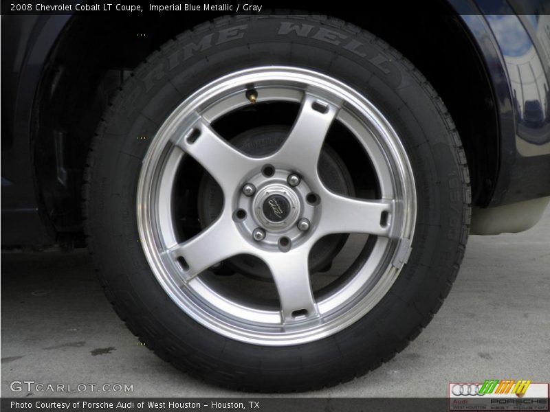 Imperial Blue Metallic / Gray 2008 Chevrolet Cobalt LT Coupe